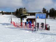 8 Etelä - Schlepplift mit T-Bügel/Anker