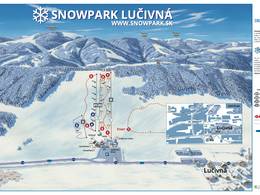 Skigebiet Lučivná Snowpark
