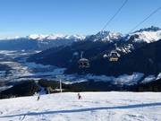 Panorama auf der Rangger Köpfl Abfahrt