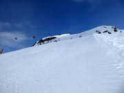 Perfekte Präparierung der schwarzen Mitterstein-Piste