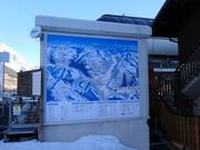 Informationstafel an der Talstation