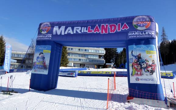 Familienskigebiete Madonna di Campiglio/Pinzolo/Val Rendena – Familien und Kinder Madonna di Campiglio/Pinzolo/Folgàrida/Marilleva