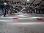 Die 620m lange Abfahrt