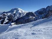 Skiroute 15 Start Herrenabfahrt