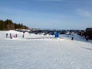 Die Förderbänder sind ideal für die ersten Schwünge