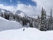 Piste an der Sesselbahn Crest 6