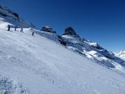 Piste vom Jochstock zum Jochpass