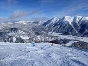 Anspruchsvolle Skiroute