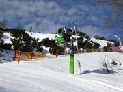 Leistungsfähige Beschneiung am Feuerkogel