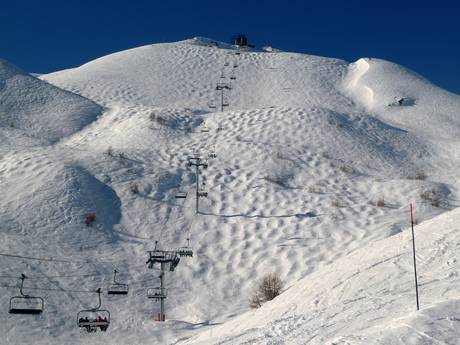 Skigebiete für Könner und Freeriding Briançon – Könner, Freerider Serre Chevalier – Briançon/Chantemerle/Villeneuve-la-Salle/Le Monêtier-les-Bains