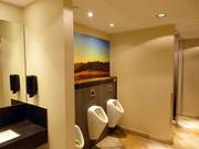 Sehr gepflegte sanitäre Einrichtungen