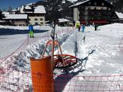 Skischulsammelplatz - Seillift/Babylift mit niederer Seilführung