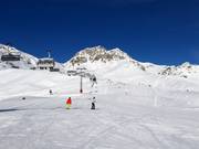 Leichte Piste an der Sesselbahn Naluns