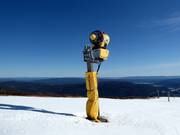 Leistungsfähige Schneekanone im Skigebiet Norefjell