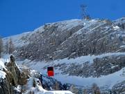Col Verde-Rosetta - 40er Kabinen-Seilbahn