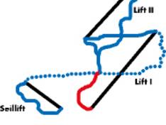 Pistenplan Ötzlifte (Rabenkopf) – Kochel am See