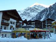 Skihaserl Schirm in Mandarfen