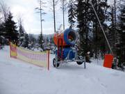 Leistungsfähige Schneekanone im Szczyrk Mountain Resort