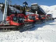 Die Flotte wartet auf den nächsten Einsatz