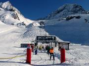 Grand Col - 4er Sesselbahn fix geklemmt