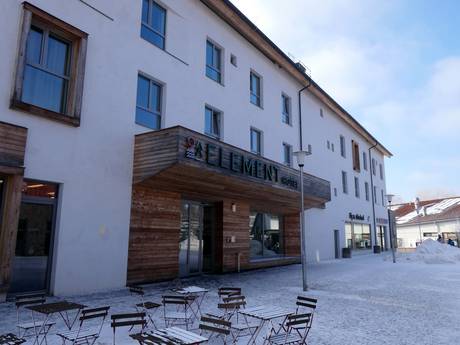 Südwesttschechien (Jihozápad): Unterkunftsangebot der Skigebiete – Unterkunftsangebot Lipno