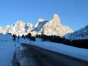 Anfahrt zum Rollepass