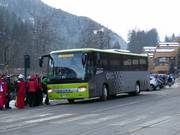 Skibus an der Talstation