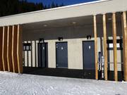 Gepflegte sanitäre Einrichtungen in der Mittelstation 12er Kogel