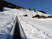 Zauberteppich mit leichter Piste