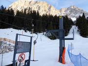 Klämmli - Schlepplift mit T-Bügel/Anker