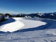 Speicherteich am Spieljoch