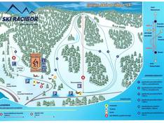 Pistenplan Skipark Racibor – Oravský Podzámok