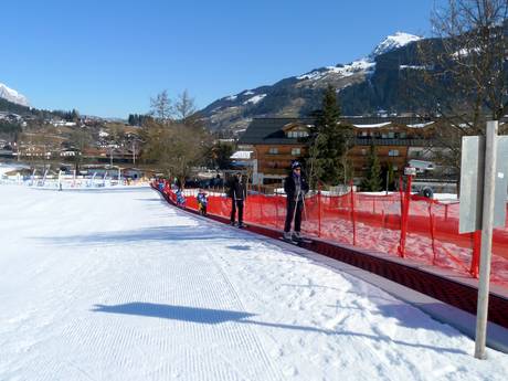 Skigebiete für Anfänger im Geltungsbereich der Snow Card Tirol – Anfänger KitzSki – Kitzbühel/Kirchberg