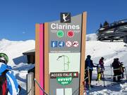 Detaillierte Informationen an den Lifteinstiegen