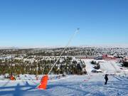 Lanzenbeschneiung in Högfjellet