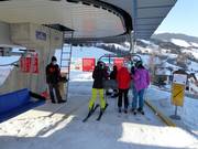 Das freundliche Personal ist immer präsent