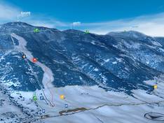 Pistenplan Ož – Orlické Záhoří