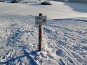 Information auf der Piste