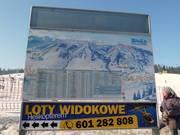 Pistenplan an der Talstation