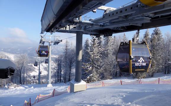 Schlesien (Województwo śląskie): beste Skilifte – Lifte/Bahnen Szczyrk Mountain Resort