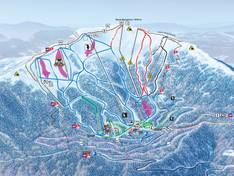 Pistenplan Aillons-Margériaz