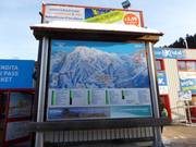 Informationstafel an der Talstation