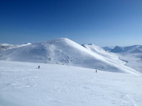 Skigebiete für Könner und Freeriding Schwedisch Lappland – Könner, Freerider Riksgränsen