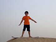 Oben auf der Sanddüne