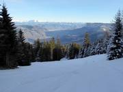 Mittelschwere Piste Rennstrecke