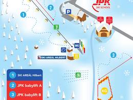 Skigebiet Hilbert (Hřebínek)