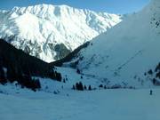 Blaue Rifflsee Abfahrt