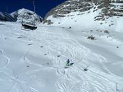 Freeridemöglichkeiten am Frauenkar