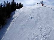 Schwere Weltcup-Riesenslalom-Strecke am Chuenisbärgli