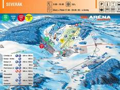 Pistenplan Severák